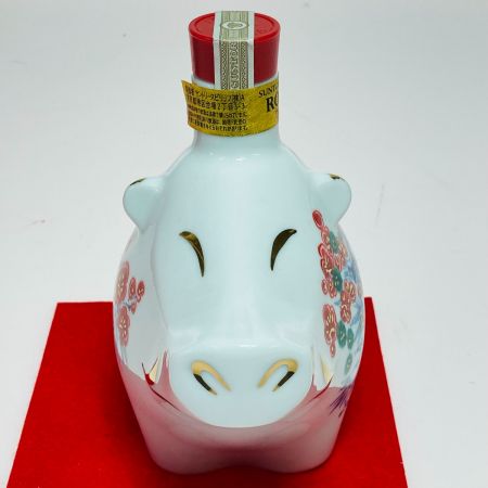 【北海道内限定発送】 ROYAL サントリーローヤル ウイスキー 亥歳 ボトル 干支 600ml 43% 2019年 陶器ボトル 未開栓