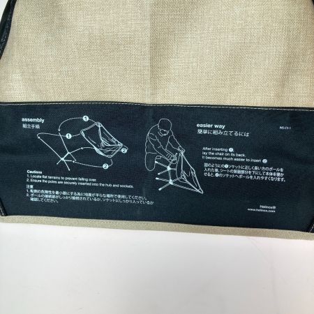  Helinox ヘリノックス コンフォートチェア アウトドアチェア ベージュ