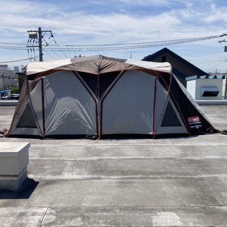  Coleman コールマン 4S ワイド ２ルーム コクーンIII アウトドア キャンプ ドームテント 2000036431 キャノピーポール（ショート）2本欠品