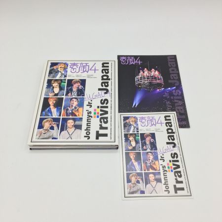   ジャニーズJr. 素顔4 TravisJapan盤 DVD　3枚組