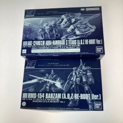 ◎◎  未組立 ガンプラ 2点セット HG 1/144 バーザム(A.O.Z RE-BOOT版)・HG 1/144 アクアハンブラビⅡ ティターンズ仕様 Sランク