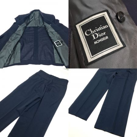  Christian Dior クリスチャンディオール セットアップスーツ N2388/N3244 ネイビー