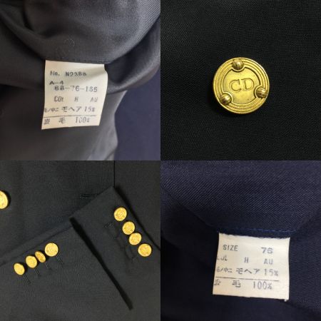  Christian Dior クリスチャンディオール セットアップスーツ N2388/N3244 ネイビー