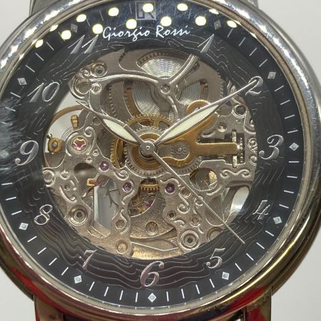  Giorgio Rossi 自動巻き メンズ 腕時計 ベルトダメージ多 GR0001