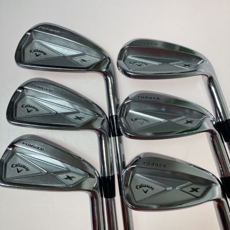  Callaway Golf キャロウェイゴルフ X FORGED 5-9.P 6本 アイアンセット ロフト角ライ角調整有 N.S.PRO 1050GH S