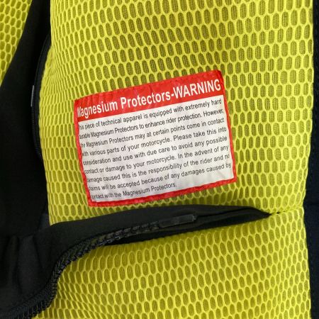  ARLEN NESS アレンネス  カンガルー&マグレザージャケット ラインホワイト サイズXL バイクウェア LJ-9687k-AN