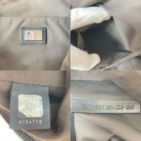  FENDI フェンディ ズッキーノ柄 ズッカ ハンドバック トートバッグ 2201-8BH138-JQ5-068 ブラウン