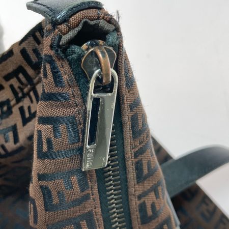  FENDI フェンディ ズッキーノ柄 ズッカ ハンドバック トートバッグ 2201-8BH138-JQ5-068 ブラウン