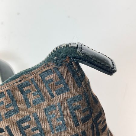  FENDI フェンディ ズッキーノ柄 ズッカ ハンドバック トートバッグ 2201-8BH138-JQ5-068 ブラウン