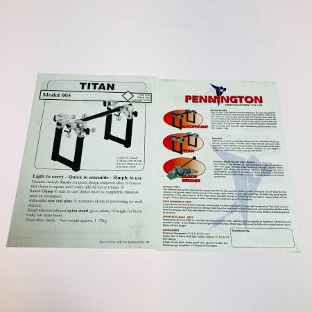  PENNINGTON スケート研磨台 005 現状渡し品