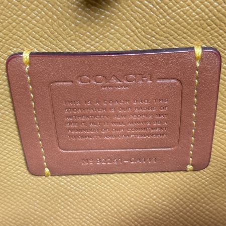  COACH コーチ ウィロウ トート 24 ウィズ チェリー プリント ハンドバッグ 2WAYバッグ CA111 アイボリー