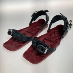 ◎◎ snowfeet スノーフィート ウィンタースポーツ ミニスキー 対応サイズ 22.5-30.5cm レッド サビ有 Cランク