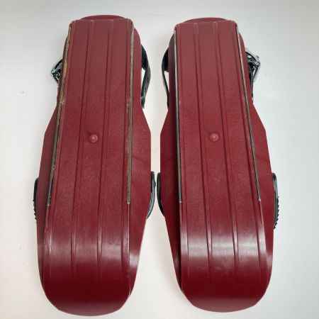  snowfeet スノーフィート ウィンタースポーツ ミニスキー 対応サイズ 22.5-30.5cm レッド サビ有