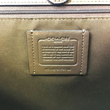  COACH コーチ シグネチャー トートバッグ PVC レディース  F67108 ブラウン