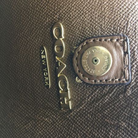  COACH コーチ シグネチャー トートバッグ PVC レディース  F67108 ブラウン