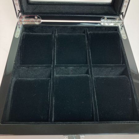  euro passion ウォッチコレクションボックス 時計ケース 6本収納 A353-BK ブラック