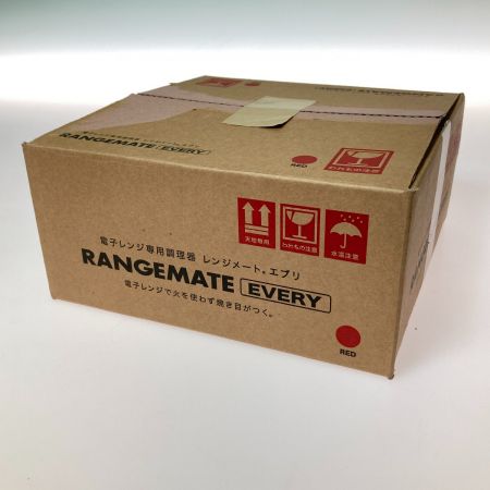  MUK TOKYO 電子レンジ専用調理器 レンジメート エブリ レッド