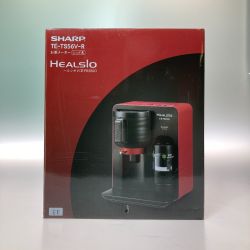 ◎◎ SHARP シャープ お茶メーカー ヘルシオお茶プレッソ TE-TS56V-R レッド Sランク