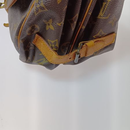  LOUIS VUITTON ルイヴィトン モノグラム ソミュール35 ショルダーバッグ M42254 ブラウン