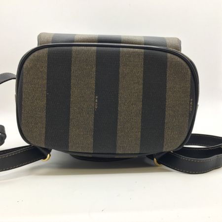  FENDI フェンディ  ペカン柄 Pvcレザー　リュック 劣化あり