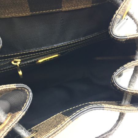  FENDI フェンディ  ペカン柄 Pvcレザー　リュック 劣化あり