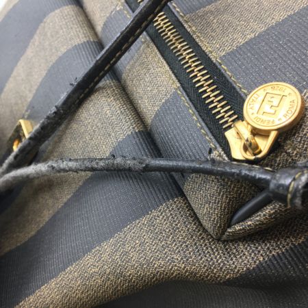  FENDI フェンディ  ペカン柄 Pvcレザー　リュック 劣化あり