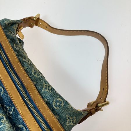  LOUIS VUITTON ルイヴィトン モノグラム・デニム バギーPM ショルダーバッグ M95049 ブルー