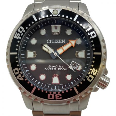 CITIZEN シチズン PROMASTER プロマスター エコドライブ メンズ 腕時計 E168-S126126 シルバー 箱 付｜中古｜なんでもリサイクルビッグバン