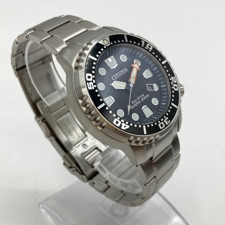  CITIZEN シチズン PROMASTER プロマスター エコドライブ メンズ 腕時計 E168-S126126 シルバー 箱付