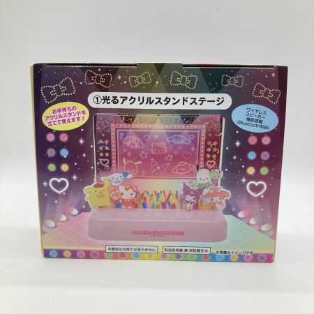   サンリオ 光るアクリルスタンドステージ エンジョイアイドルシリーズ 推し活 当りくじ