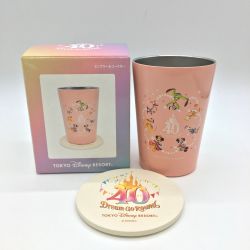 ◎◎  ディズニー 40周年 タンブラー&コースター  ドリームゴーラウンド Aランク