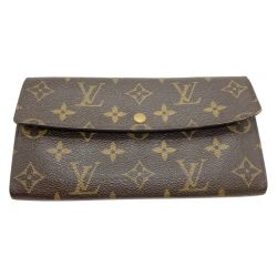 ◎◎ LOUIS VUITTON ルイヴィトン モノグラム ポシェット ポルト モネ クレディ 長財布 M61726 使用感多 Cランク
