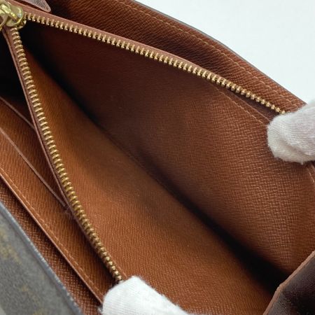  LOUIS VUITTON ルイヴィトン モノグラム ポシェット ポルト モネ クレディ 長財布 M61726 使用感多