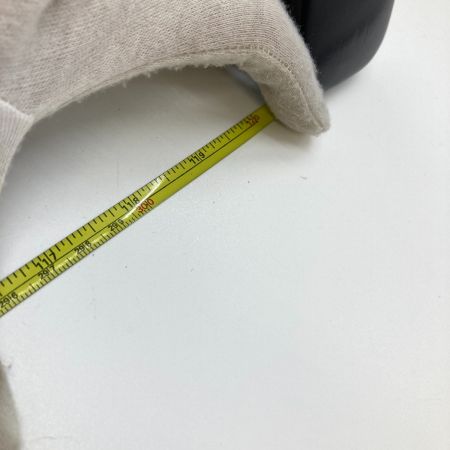  HERMES エルメス メートルリュバン レザーケースメジャー 3m 巻き尺 革 ブラック