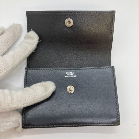  HERMES エルメス サクラ 名刺入れ カードケース ブラック