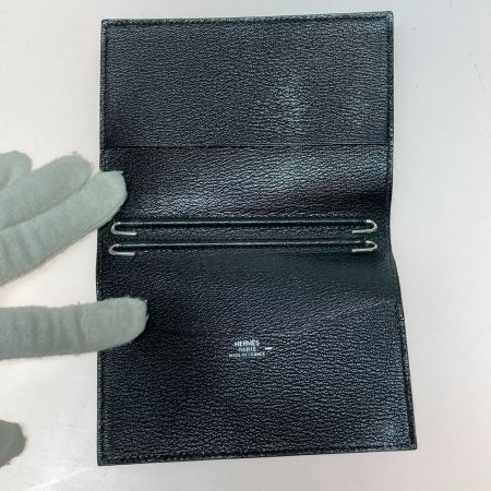  HERMES エルメス アジェンダGM 手帳カバー ブラック