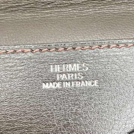  HERMES エルメス エンベロープ パスケース ブラウン
