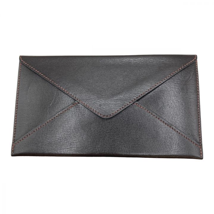 HERMES エルメス エンベロープ パスケース ブラウン - 中古バッグ