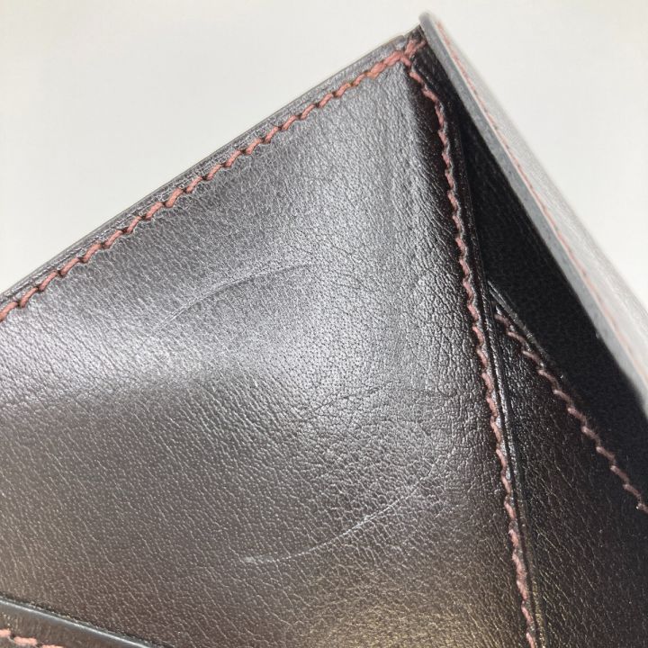 HERMES エルメス エンベロープ パスケース ブラウン - 中古バッグ