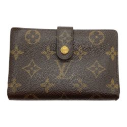 ◎◎ LOUIS VUITTON ルイヴィトン モノグラム ポルトモネ・ビエ ヴィエノワ がま口財布 M61663 ダメージ多 Cランク