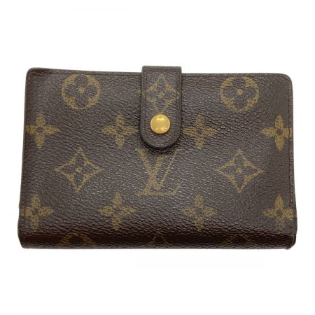  LOUIS VUITTON ルイヴィトン モノグラム ポルトモネ・ビエ ヴィエノワ がま口財布 M61663 ダメージ多