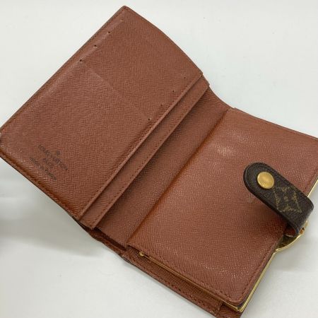  LOUIS VUITTON ルイヴィトン モノグラム ポルトモネ・ビエ ヴィエノワ がま口財布 M61663 ダメージ多