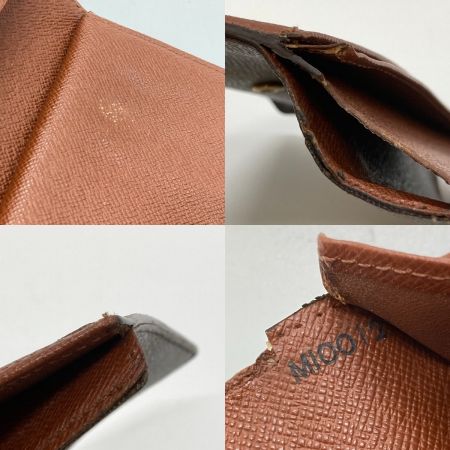  LOUIS VUITTON ルイヴィトン モノグラム ポルトモネ・ビエ ヴィエノワ がま口財布 M61663 ダメージ多