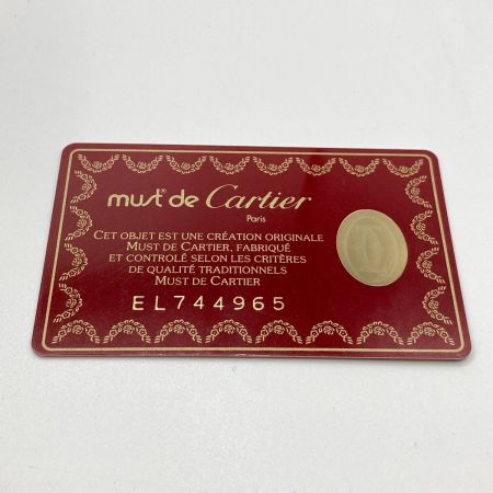  Cartier カルティエ マストライン クラッチバッグ セカンドバッグ L1000175 ボルドー