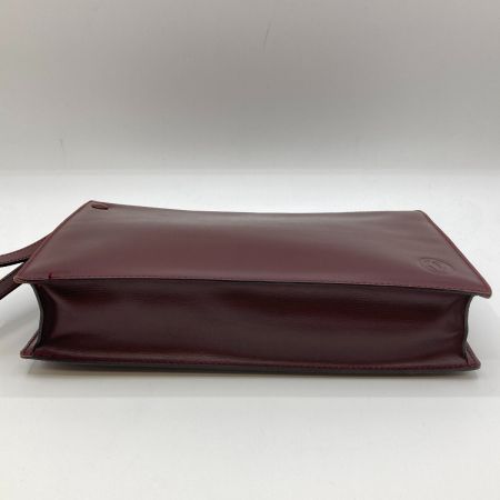  Cartier カルティエ マストライン クラッチバッグ セカンドバッグ L1000175 ボルドー