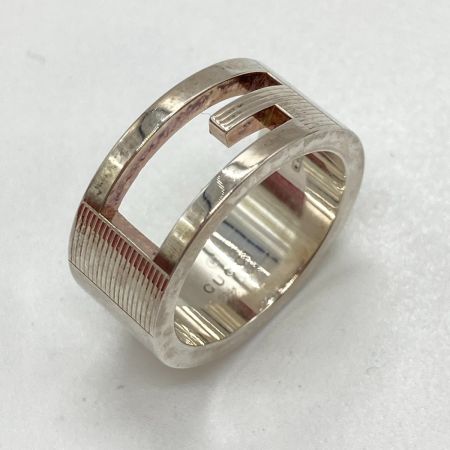  GUCCI グッチ Gリング 8号 SILVER925 箱付