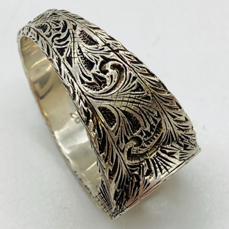  GUCCI グッチ インターロッキングG アラベスクリング 26号 SILVER925 箱付