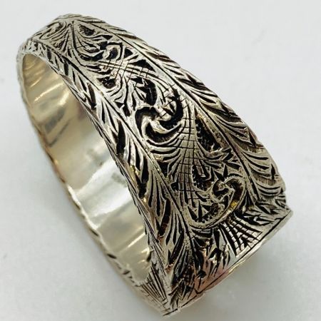  GUCCI グッチ インターロッキングG アラベスクリング 26号 SILVER925 箱付