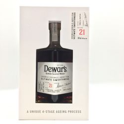 ◎◎ Dewar's 21 デュワーズ ダブルダブル 21年 46度 500ml Nランク 未開栓