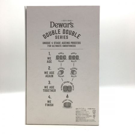  Dewar's 21 デュワーズ ダブルダブル 21年 46度 500ml 未開栓